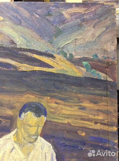 Картина. Весна в горах Армении. Папикян А.С