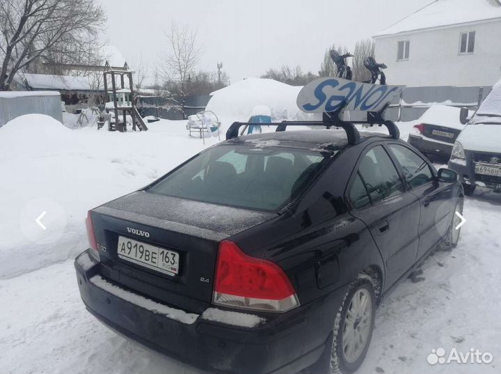 Рейлинги и крепление сноуборда volvo