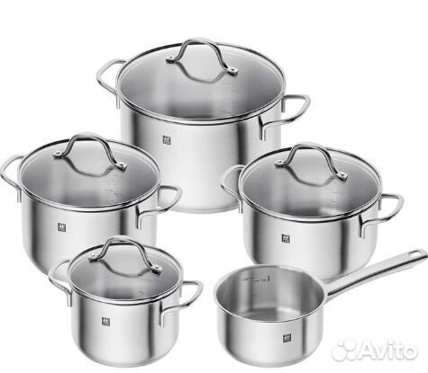 Набор кастрюль 5 предметов Flow Zwilling