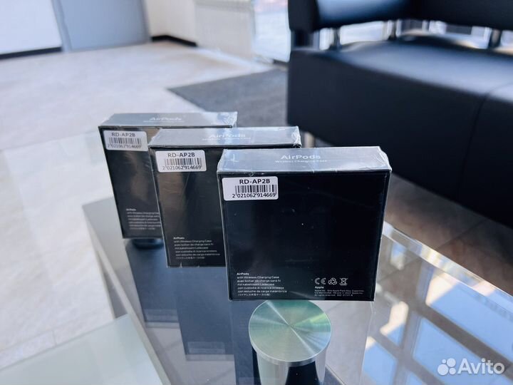 AirPods 2 Luxe Black Магазин. Гарантия