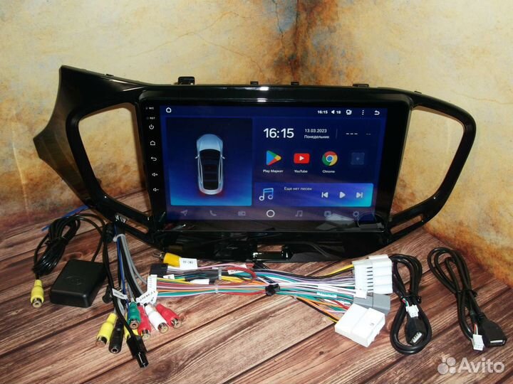 Магнитола LADA Vesta Android 2/32 GPS Bluetooth