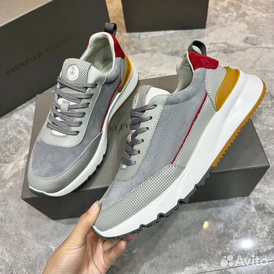 Кроссовки Brunello Cucinelli сер