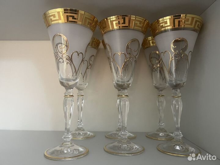 Хрустальные фужеры