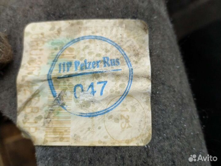 Обшивки багажника volkswagen polo