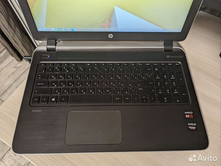 Игровой HP 4 ядра/R7 M260(2 гб) /240 SSD/8 RAM