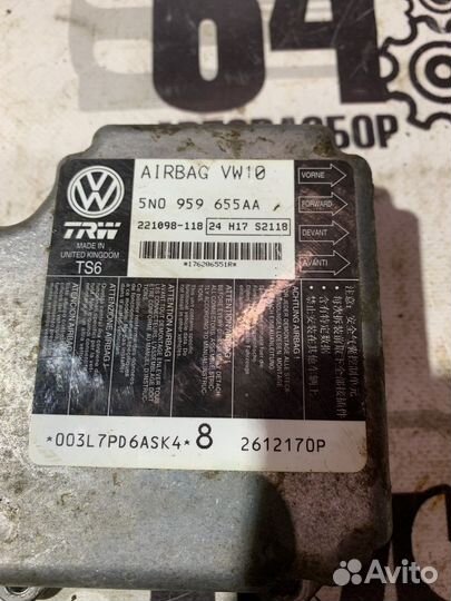 Блок управления Air Bag Volkswagen Passat b 7