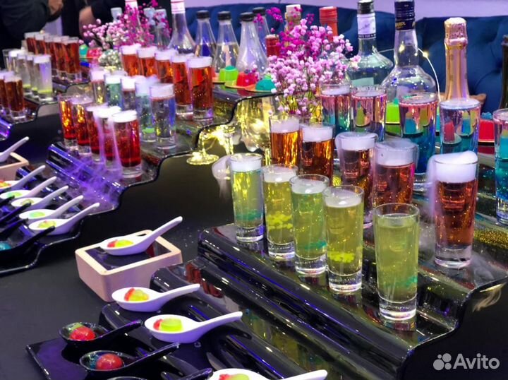 Молекулярный бар & Алкогольные Желе -шоты