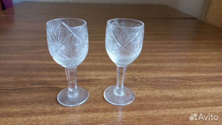 Фужеры, стаканы, стопки, рюмки