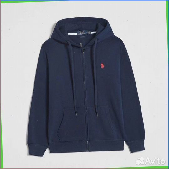 Зип худи Polo Ralph Lauren (Лучшее качество)