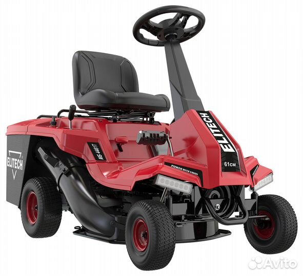 Трактор-газонокосилка elitech мб 4461Т
