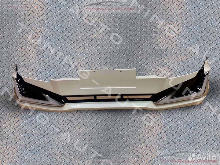 Губа передняя Toyota LC Prado 120 Modellista B7367