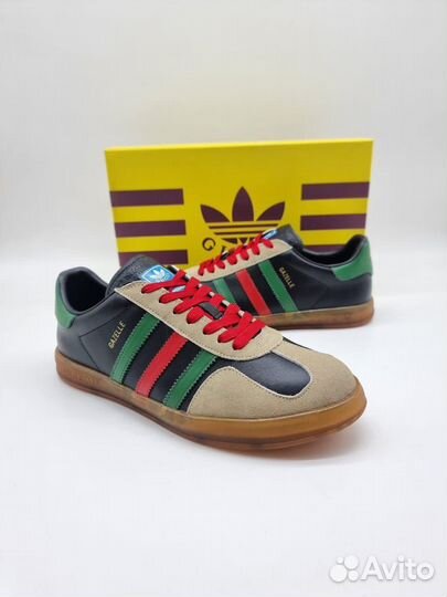 Кеды мужские Gazelle Adidas x Gucci