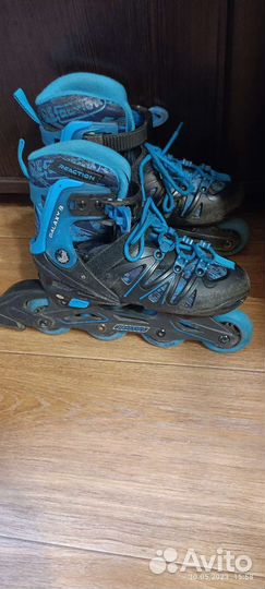 Ролики раздвижные 32-35р с комплектом осей