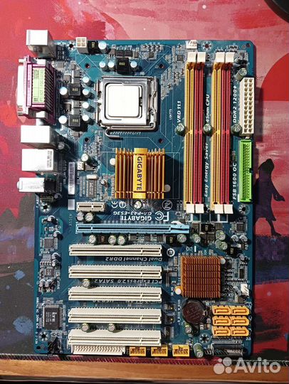 Материнская плата Gigabyte ga-p43-es3g