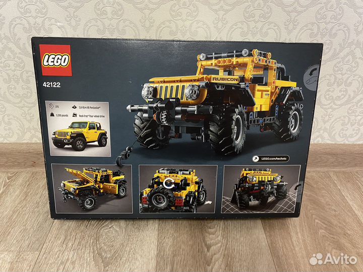 Lego Technic 42122 Jeep Wrangler Новый