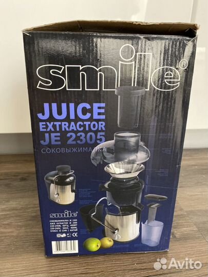 Новая Соковыжималка Smile JE 2305