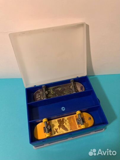 Фингерборд Tech Deck 2 шт с кейсом и ремкомплектом