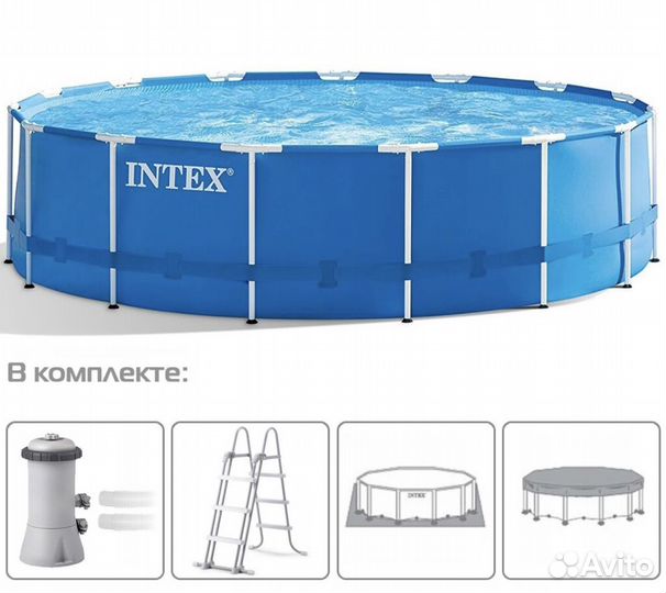 Каркасный бассейн 457/122