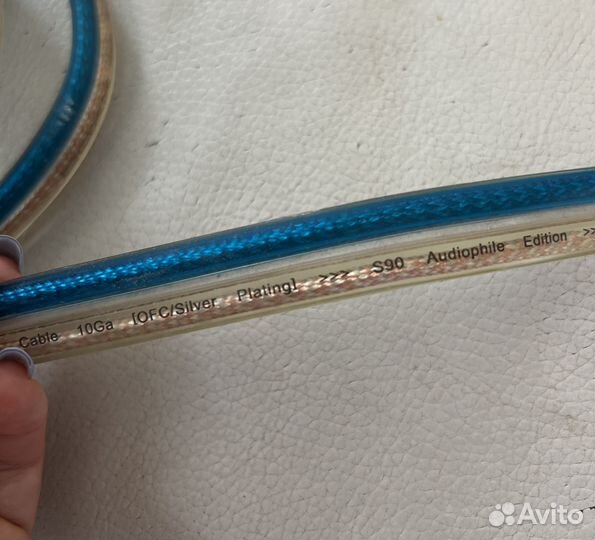 Медный акустический кабель 2шт