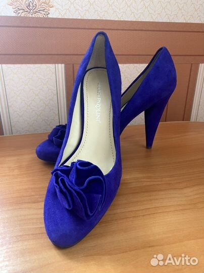 Туфли р.39(38) Carlo Pazolini. Натуральная замша