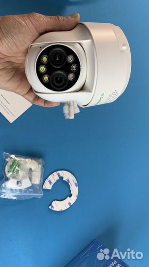 Wifi повортная камера 2 обьектива 3.6-8мм