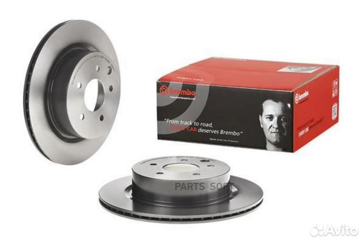 Brembo 09.B522.11 Диск тормозной