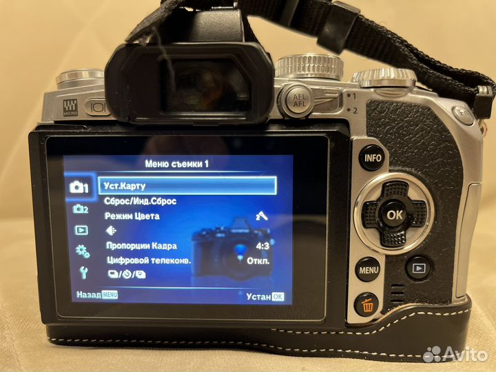 Цифровой фотоаппарат olympus omd em-1