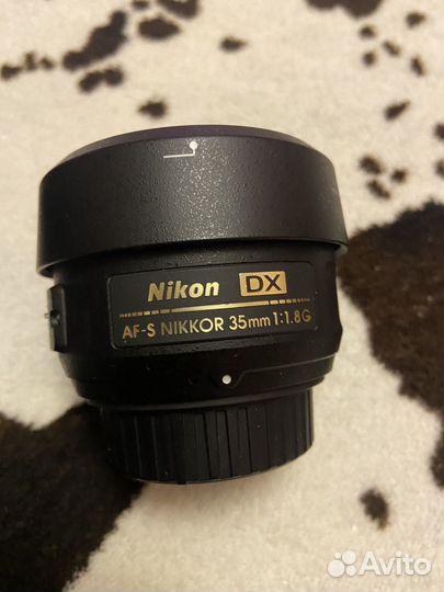 Объектив nikon DX AF-S Nikkor 35mm 1:1.8G