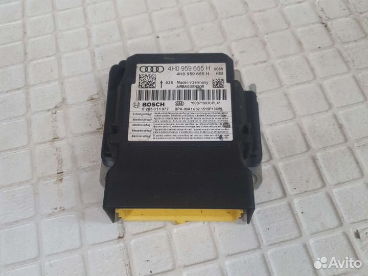 Блок управления airbag srs audi a8 d4 4h