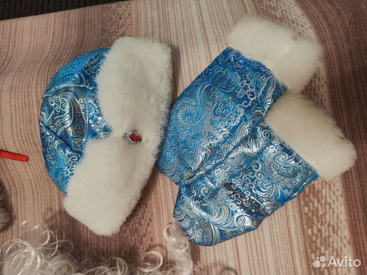 Костюм деда мороза и снегурочки бу