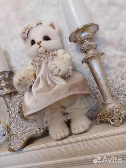 Коллекцинная кукла Кошка Handmade