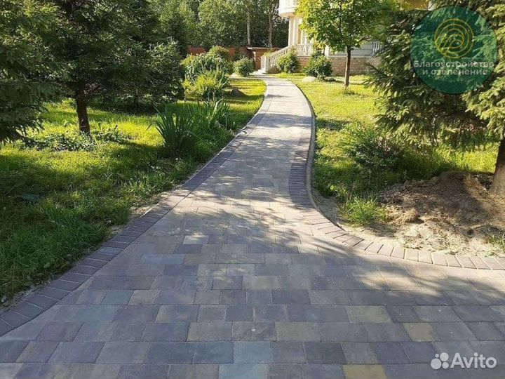 Брусчатка с укладкой