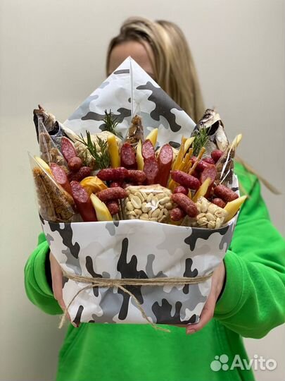 Съедобные букеты для мужчин