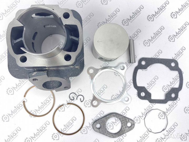 Поршневая группа скутер Yamaha JOG 80 см3 S.E.E