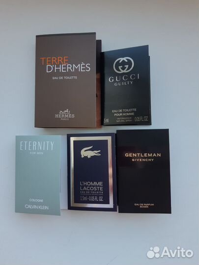 Пробники парфюмерии