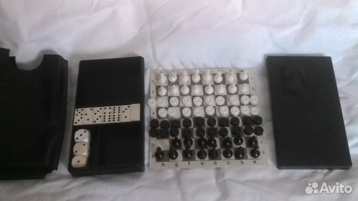 Шахматы, шашки СССР 2шт