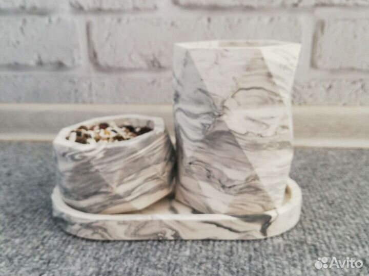 Подставка для суккулентов и канцтоваров