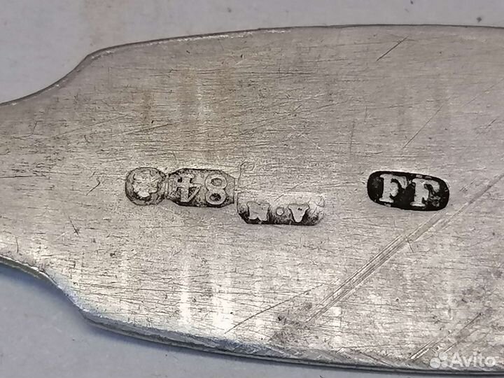 Серебряная чайная ложка 25 гр