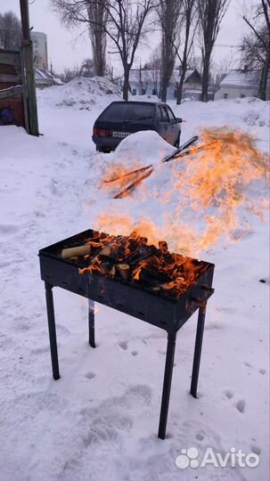 Мангал разборный 3 мм