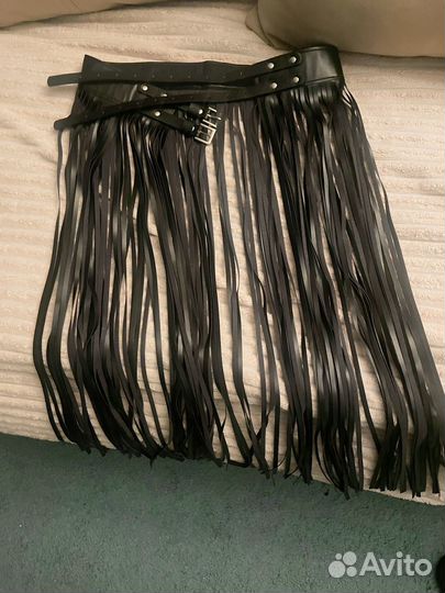 Пояс с бахромой