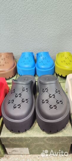 Клоги сабо Gucci