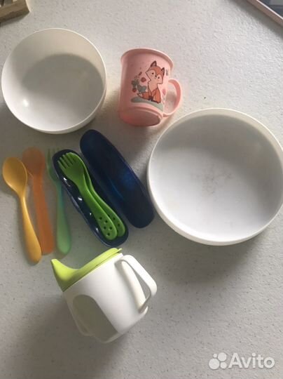 IKEA детская посуда пакетом
