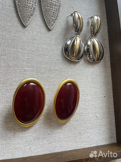 Серьги saint laurent