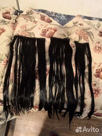 Волосы для наращивания 60 см бу