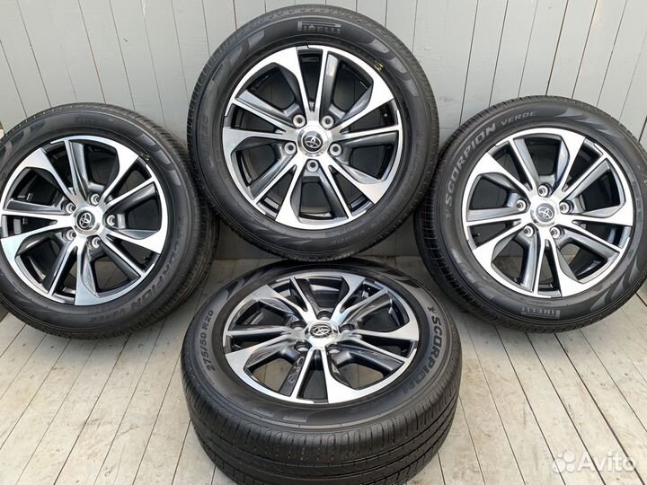 Оригинальные колеса на Toyota Land Cruiser 200 R20