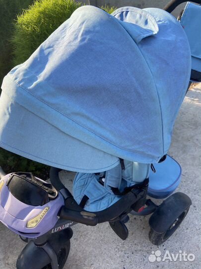 Велосипед с родительской ручкой