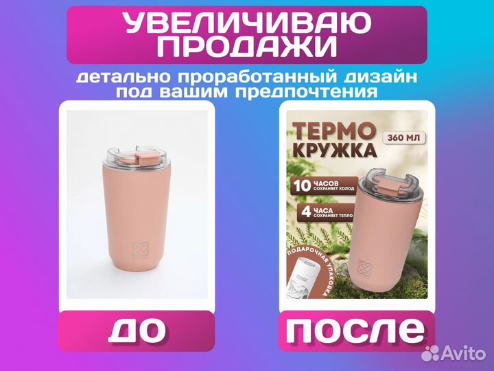 Инфографика для маркетплейсов wildberries ozon