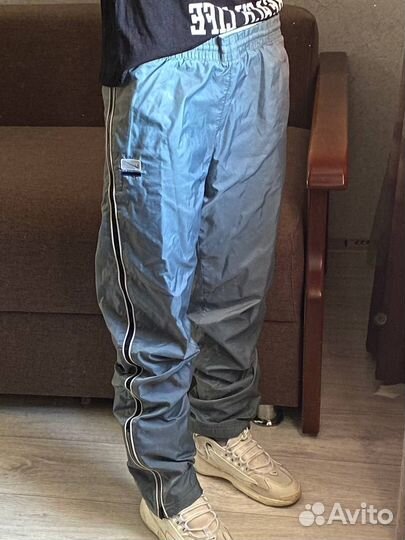 Винтажные спортивные штаны Nike drill оригинал