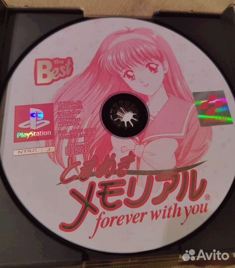 Tokimeki Memorial аниме игра PS1 оригинал ntsc