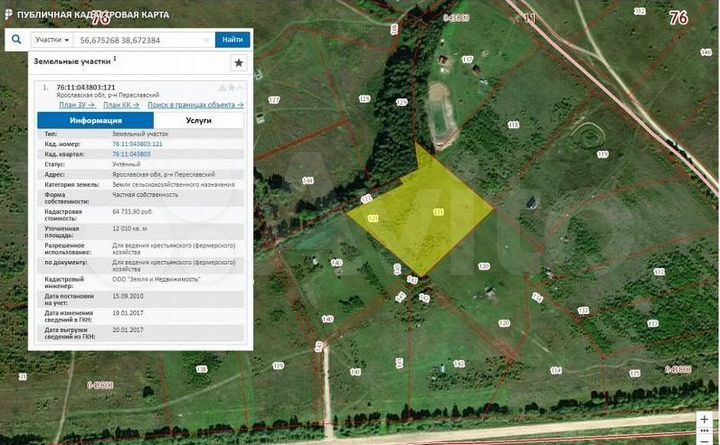 Участок 1,2 га (СНТ, ДНП)